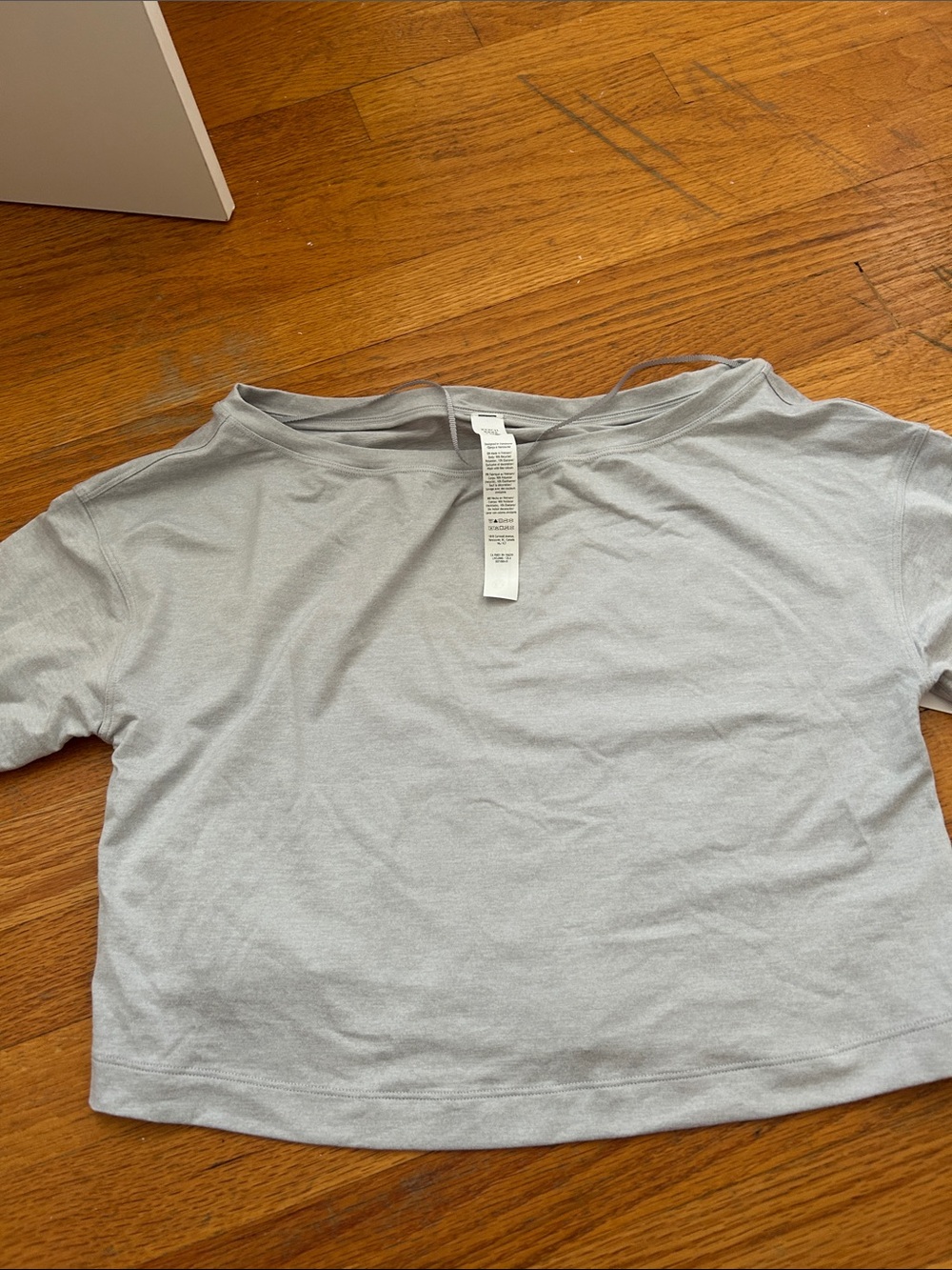 lululemon long sleeve cropped baggy off the shoulder top